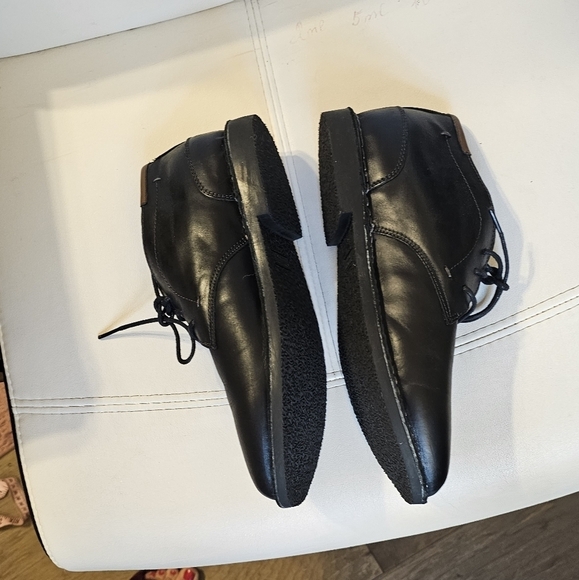 New Kenneth cole black Real Deal Boots leather booties 7 - Picture 6 of 12